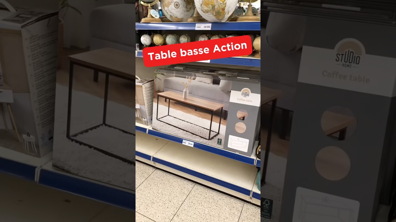 Table basse Action 