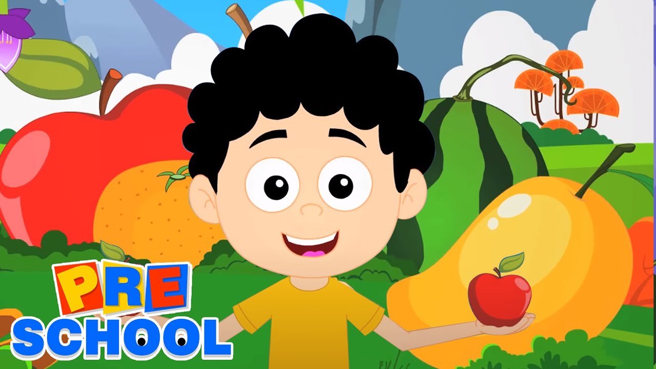Fruits Song | Learn Fruits | Kids Songs For Children | Nursery Rhymes ...