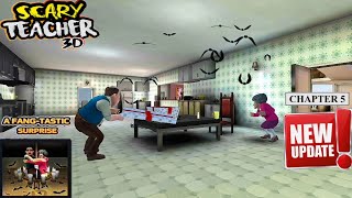 Scary Teacher 3D - New Update 5.5.1| A Fang-Tastic Surprise| Trouble in paradise | (Android,iOS) screenshot 3