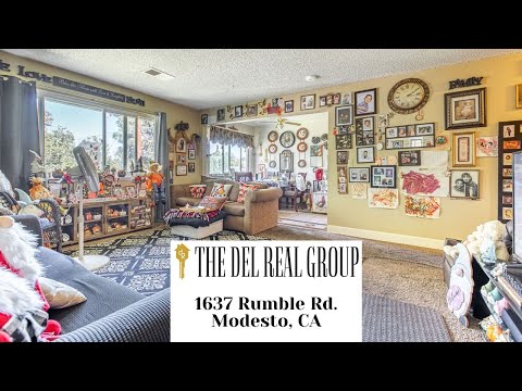 1637 Rumble Rd., Modesto, CA home video tour
