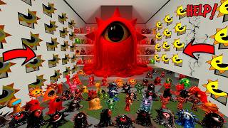 Big Sprunki Mr. Sun Melted Phase 2 Wants Me To Help Them From Full Hotel Of Angry Nextbots In Gmod