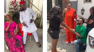 Frustrat£d Mike compares Oge’s reaction the day Philip proposed to her and his own day.Mike run mad😢