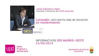 Campodón, otro barrio más de Alcorcón sin mantenimiento