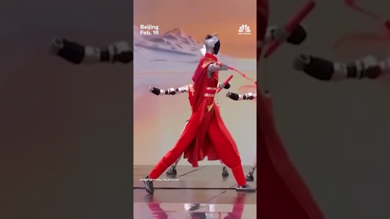 China showcases humanoid robots during Lunar New Year