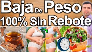 COMO BAJAR DE PESO RAPIDO - Sencillo y Sin Efecto Rebote Para Quemar La Panza 100%