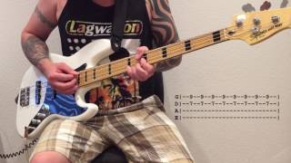 Carousel by blink 182 - Bass Cover with Tabs