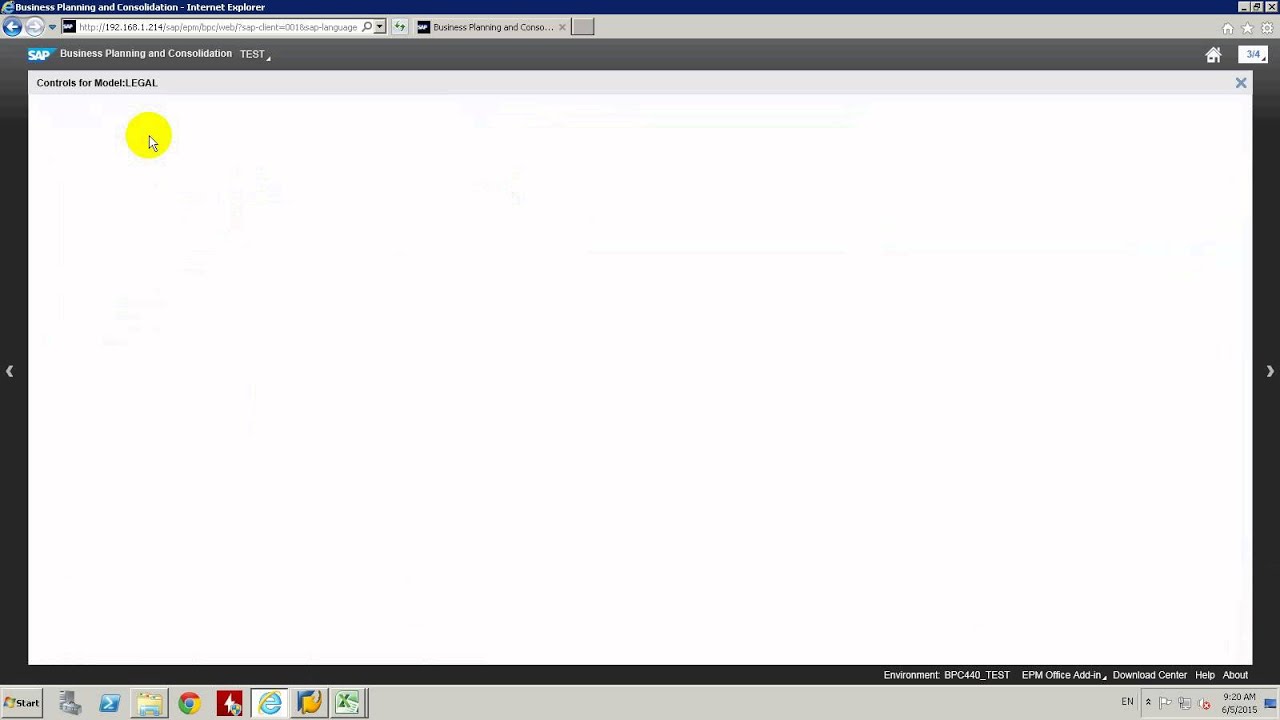 BPC10.1 Consolidation - 19.  Data Controls and Controls Monitor
