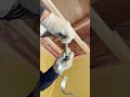 田中さんに「木造よう羽子板・吊りバンド」の使い方を教えていただきました #shorts