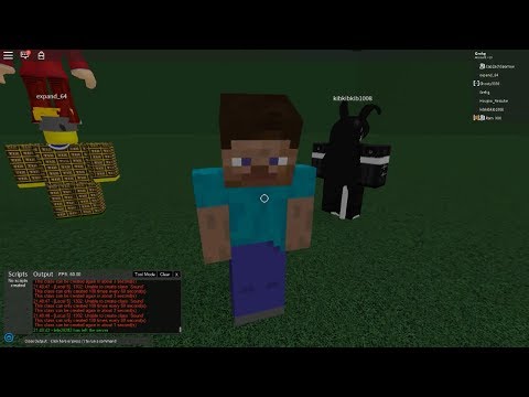 How To Play Minecraft In Roblox Minecraft Script Not Working 2019 Youtube - roblox script not working