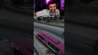 Bus racing gone wrong #gtarp  #fivem #BDRP  #gtav #roleplay #gaming #grandtheftauto #gtaroleplay