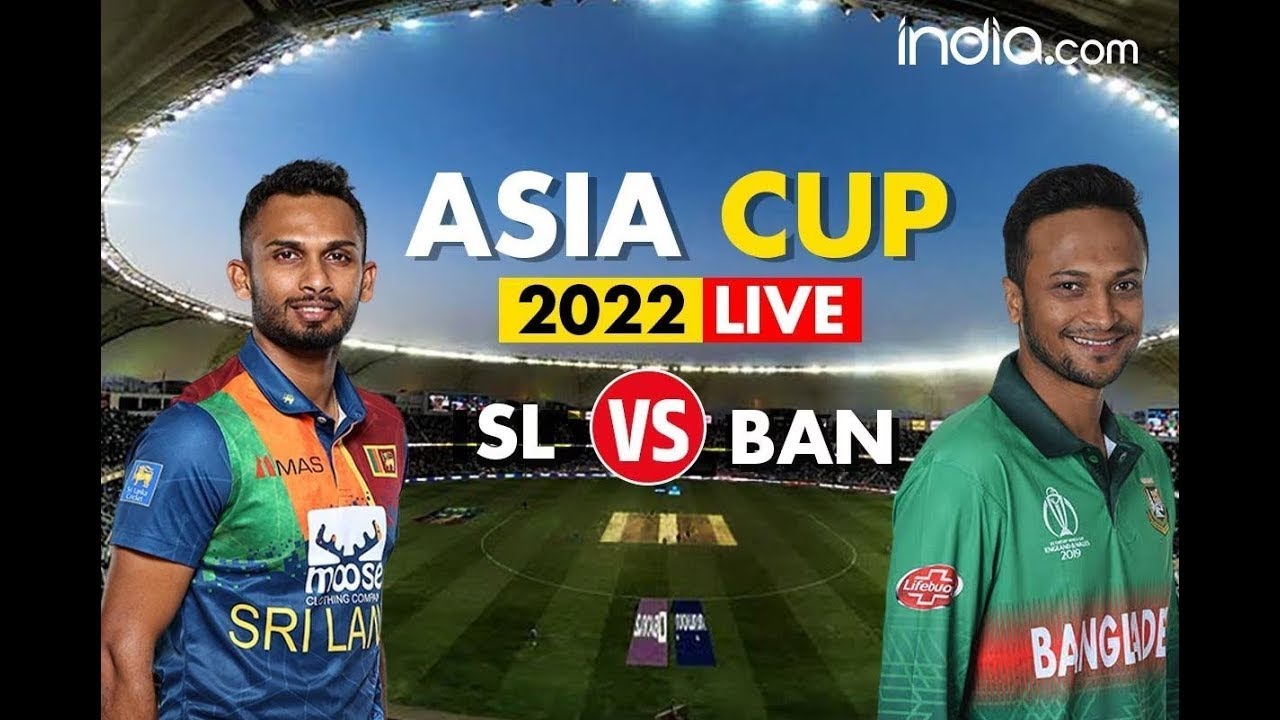 Sri Lanka vs Bangladesh 2nd Asia Cup Match Live - Asia cup 2023