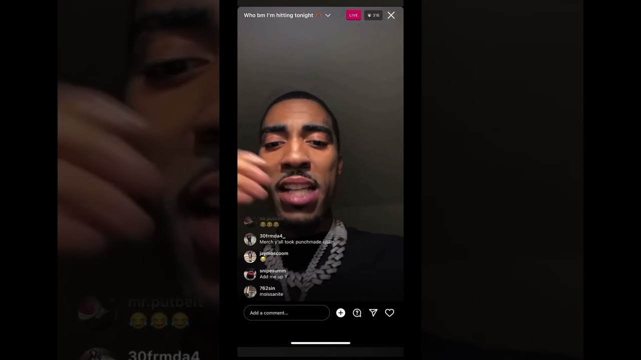 MBLOCK LIL PAT FLEXING WITH ALL THIS FAKE J