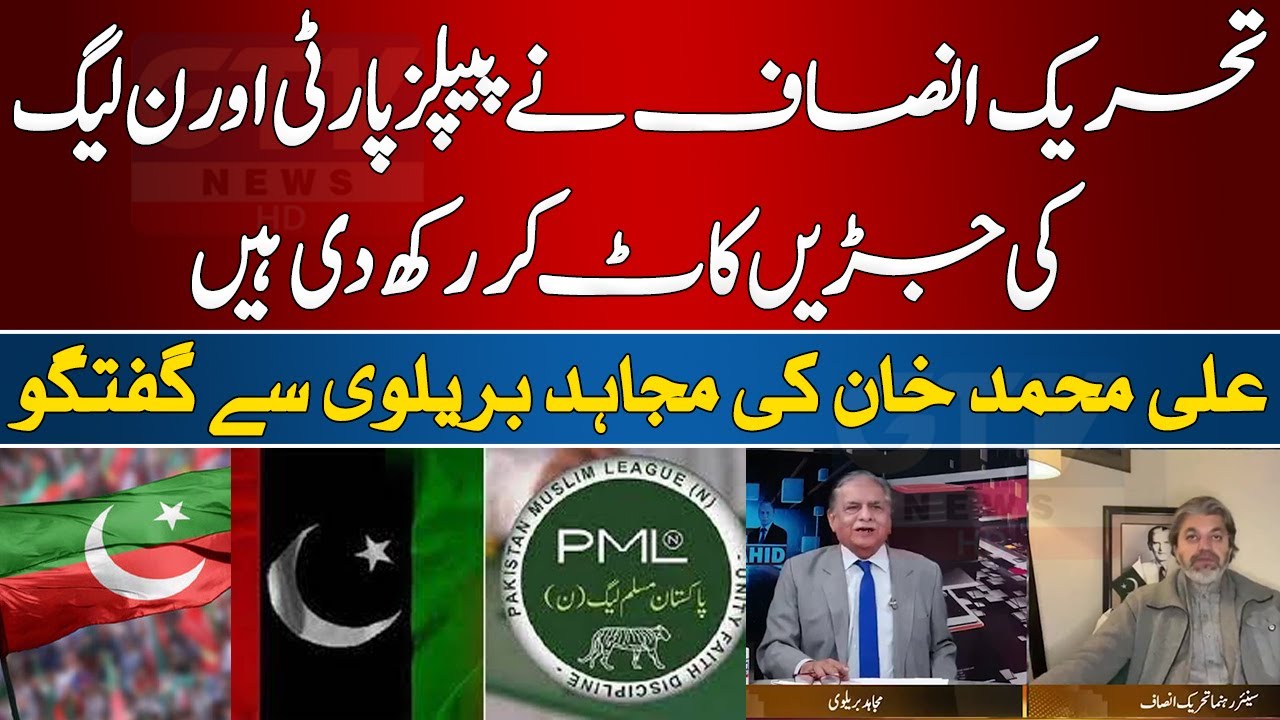 Tehreek-e-Insaf has cut the roots of PPP and PML-N - Ali Muhammad Khan ...