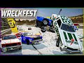 70s NASCAR vs. POCONO! | Wreckfest