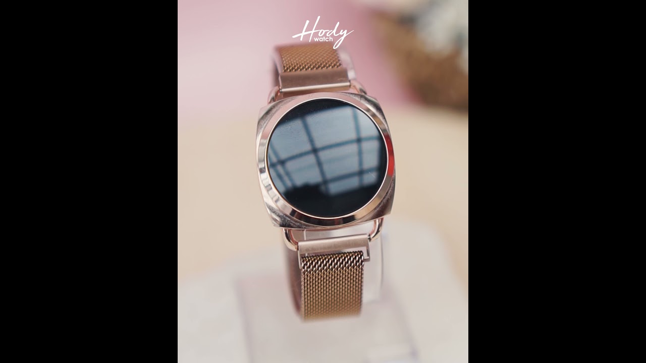 Jam Tangan LED Unisex [Magnetic Buckle Watch] Ori Hody
