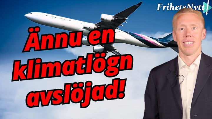 Avslöjande! Makten har ljugit om hur flyget påverkar "klimathotet!