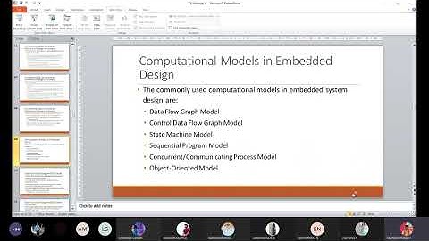 Computational Models in Embedded System