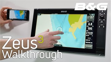 B&G Zeus3 Walkthrough - Learn about the best features