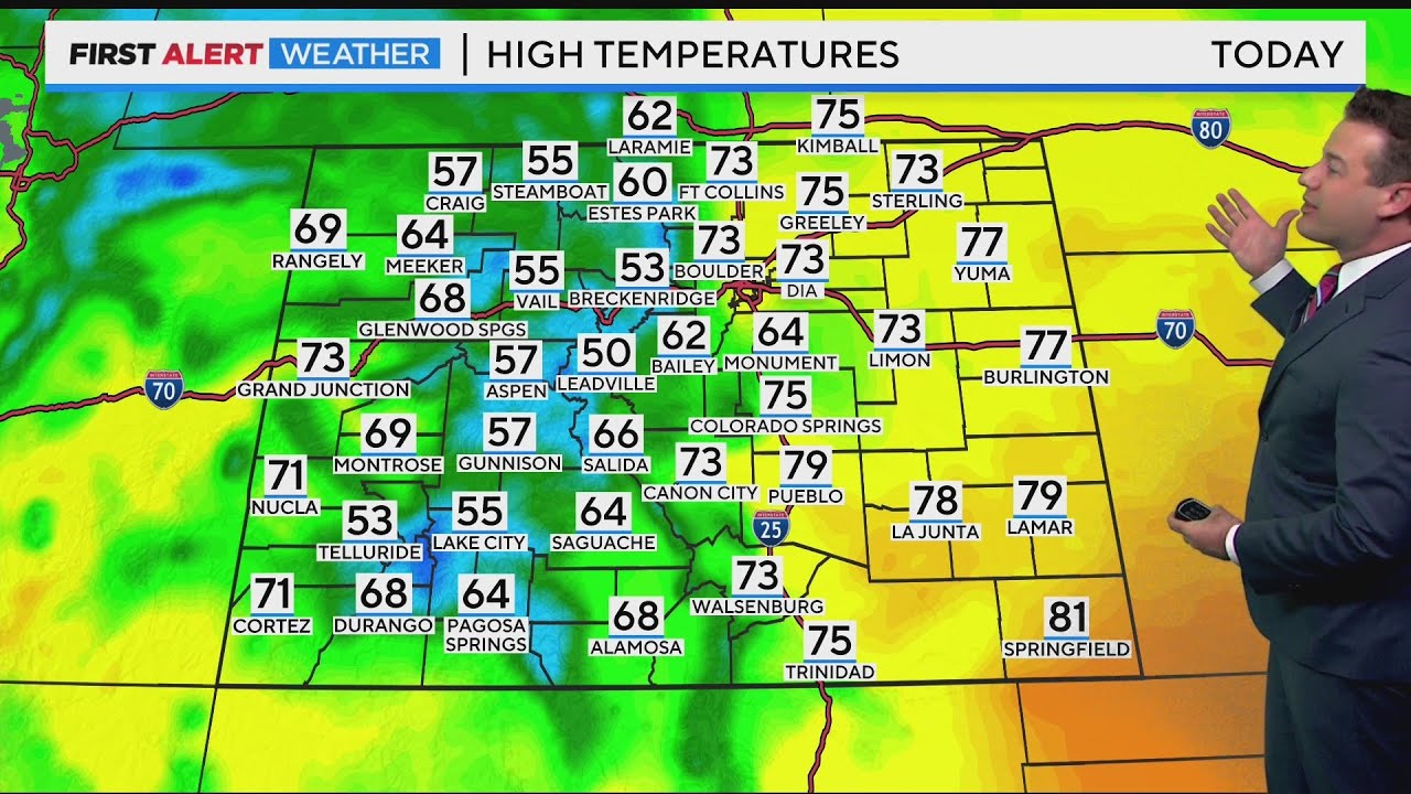 Beautiful start to the week before wetter and much cooler weather ...