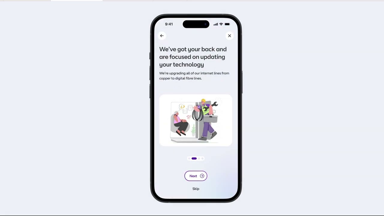 CareLink - Digital Telecare upgrade experience concept
