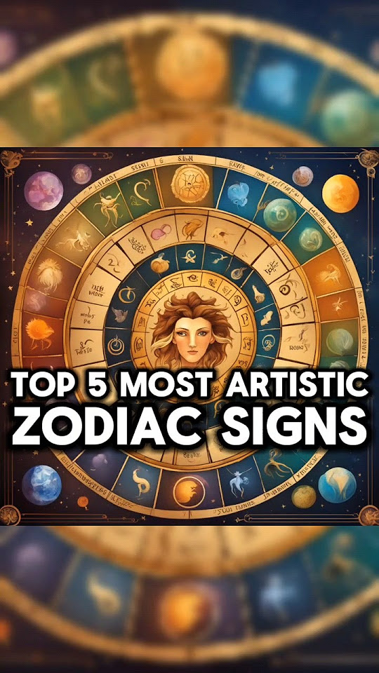 Top 5 Most ARTISTIC Zodiac Signs! zodiacsymbols astrologysign zodiacsign astrology astro