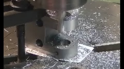 Carriage Stop Body Part Four, Milling the Radii