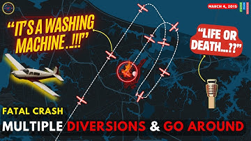 Tragic End After Desperate ATC Efforts: Fatal Crash Follows Multiple Go-Arounds #atc