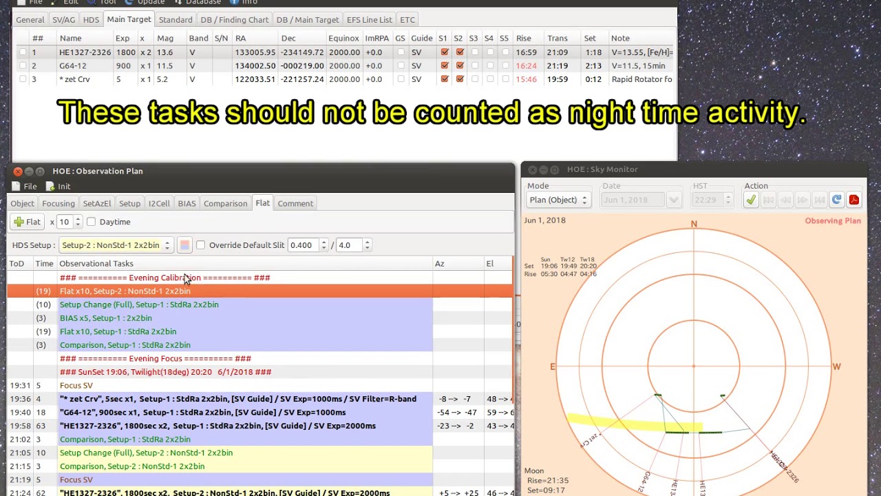 hoe : Subaru HDS++ OPE file Editor - For Researchers and Students