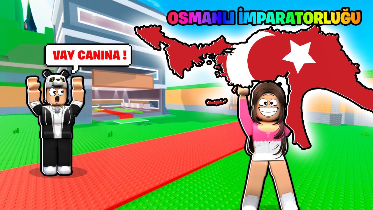 ADMİN ETKİNLİĞİNDE OSMANLI İMPARATORLUĞUNU ALDIM ! -Roblox Steal a Country
