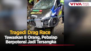 Tragedi Maut! Balapan Drag Race Cuma Pakai Pembatas Seadanya, Keamanan Disorot