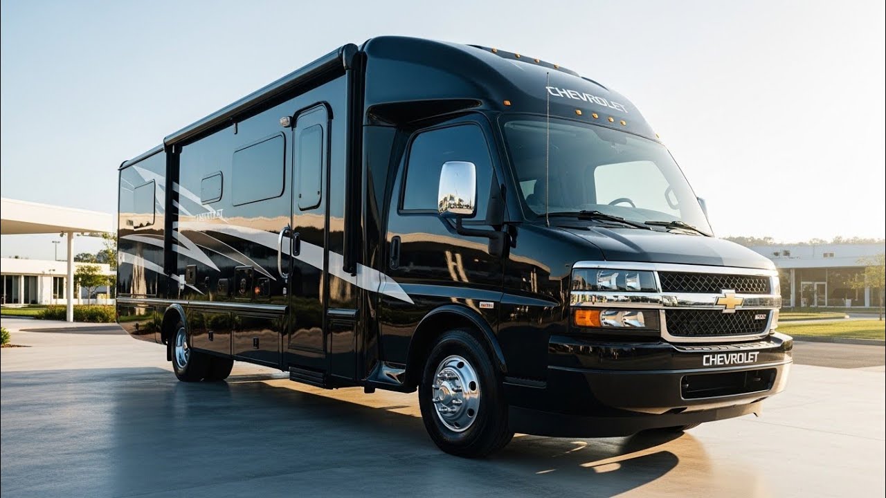 New Chevrolet Motorhome Camper Truck Unveiled! Luxury Adventure House ...