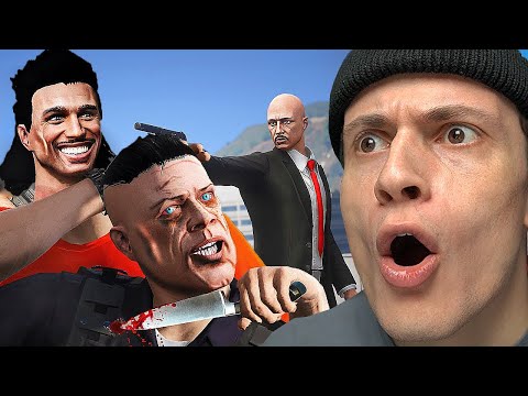 მე ვითამაშე 12 საათი როგორც ჰიტმენი GTA5 ში !