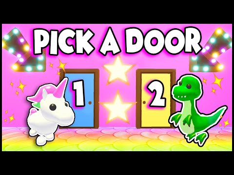 Do Not Pick The Wrong Mystery Door In Adopt Me Roblox Get Free Pets Potions Free Eggs Prezley Youtube - dont pick the wrong mystery egg challenge roblox adopt me