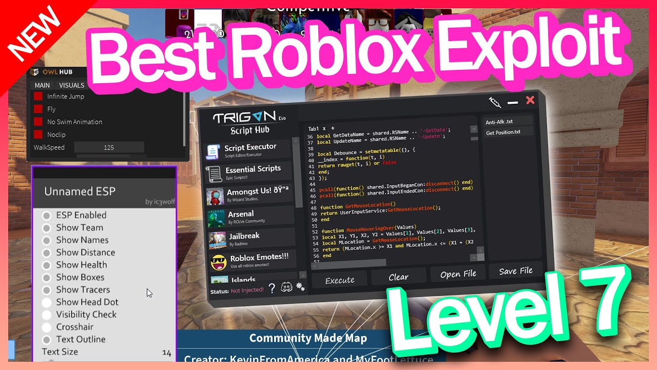 New Trigon Evo 1 4 Free Roblox Exploit Level 7 Owl Hub Support Auto Update 2021 Video Analysis Report - level 7 roblox exploit august 2021