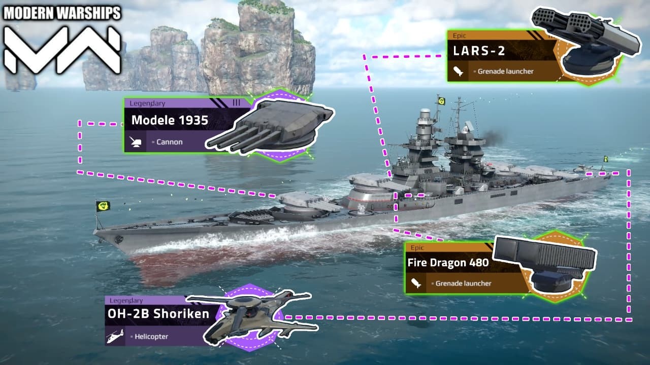 Halloween Special Battleship FS Super Alsace Hight Fire power Battleship / Modern Warship_ gameplay