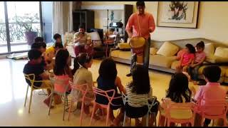 Drum Circle by Amrut Bhat - Kido Birthday Party! | #drumcircle #amrutdrumcircle