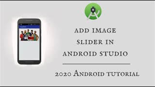 How to add image slider in android studio Wealth