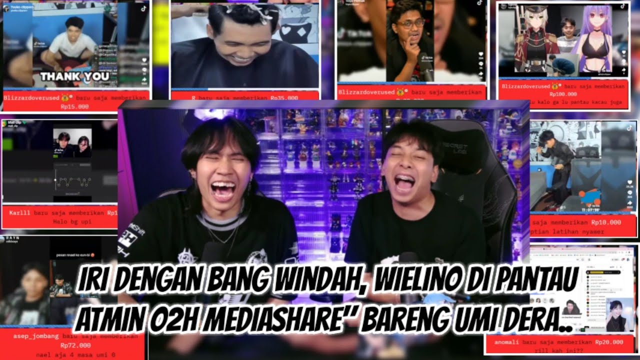 Mediashare mediashare bareng umi dera (raja kudus di pantau atmin o2h) 