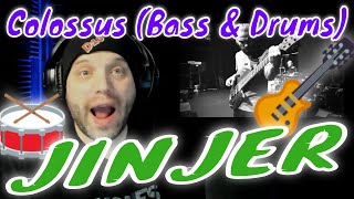 REACTION JINJER  - Colossus (bass guitar playthrough)