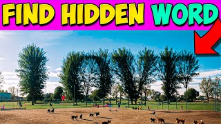 Find Hidden WORD In The Pictures! | Find the ODD One Out | Word Quiz screenshot 3