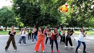 Rock Your Baby - George McCrae | Soul Line Dance | Dance At The Park | Zaldy Lanas