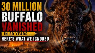30 Million Buffalo Vanished in 20 Years — Here's What We Ignored