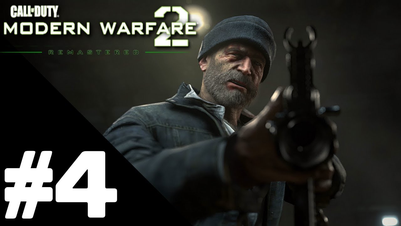 Call Of Duty Modern Warfare 2 Remastered Walkthrough Gameplay Part 4 Ps4 Pro No Commentary Youtube