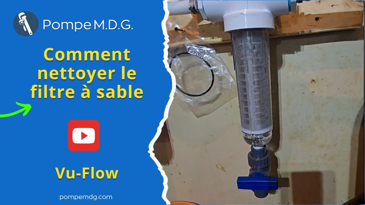 Comment faire le nettoyage d'un filtre à sable (vuflow). YouTube — free download