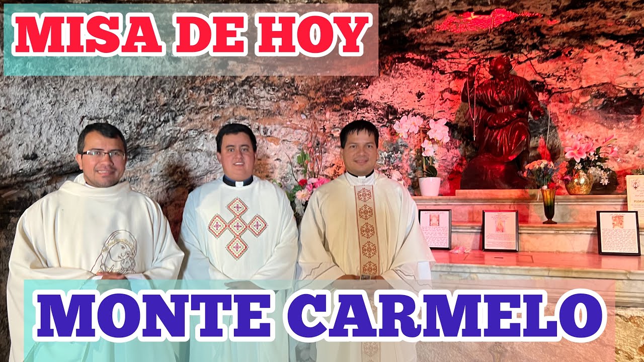 MISA DE HOY EN ISRAEL MONTE CARMELO con el Padre Marcos Galvis, Padre ...
