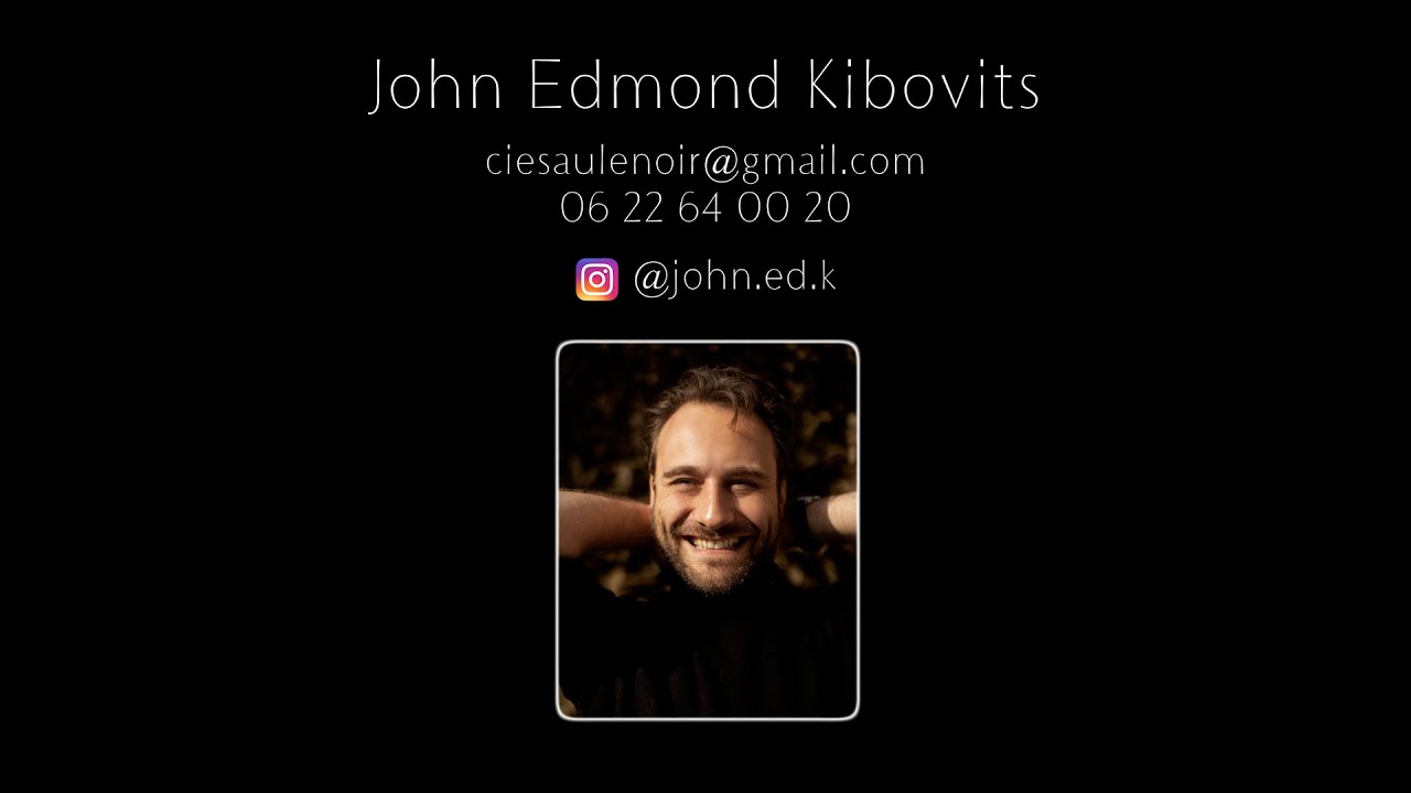 JOHN KIBOVITS - BANDE DÉMO 2025