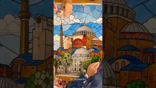 Stained Glass Worshop | Ayasofya Cam Boyama | fr_artworks #fr_artworks #camboya #stainedglass #art