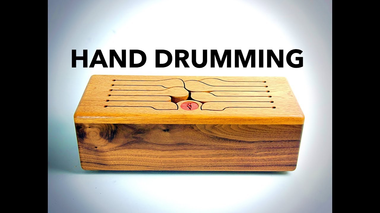 Hand Drumming - African Beat - WoodPack Drum - Tongue Drum