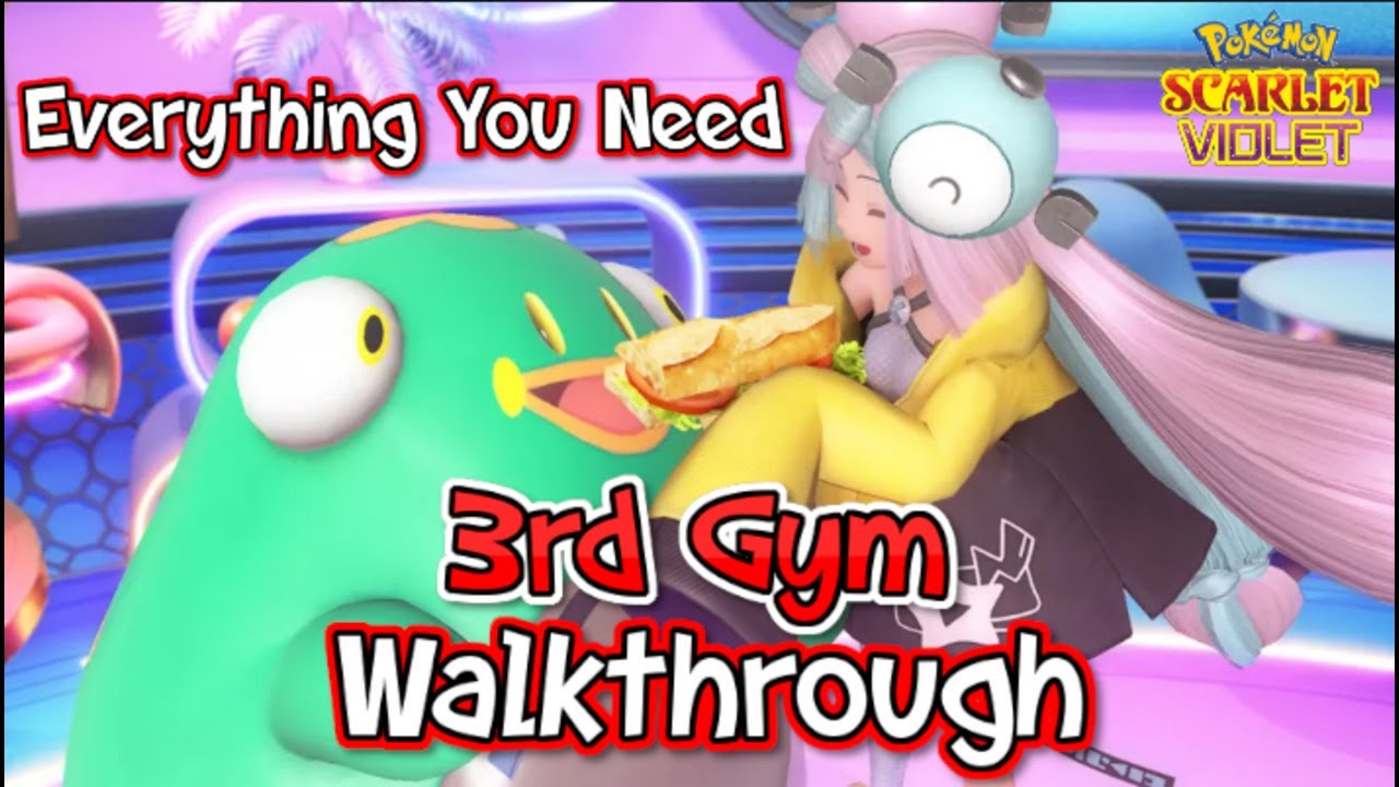 Pokemon Scarlet & Violet Electric Gym Walkthrough How to Win YouTube