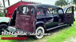 1939 Cadillac LaSalle Hearse For Sale | Classic Funeral Car | $29,900